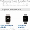 Promo Codes for Apple Watch