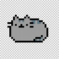 Pusheen Cat Pixel Art