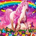 Rainbow Unicorn Wallpaper for Free