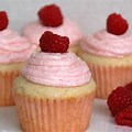 Raspberry Champagne Cupcakes