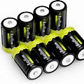 Rechargeable D Batteries 8 Pack
