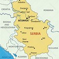 Republic of Serbia Map