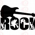 Rock and Roll Dracula SVG