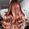 Rose Gold Brown Hair Dye