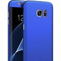 Samsung Galaxy S7 Edge Case Blue Plastic