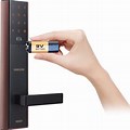 Samsung Lever Handle Digital Door Lock