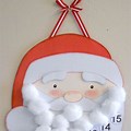 Santa Countdown to Christmas Craft