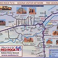 Sedona Arizona City Map