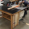 Self Adjusting Outfeed Table