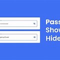Show/Hide Password Toggle Button Image Icon