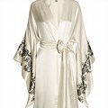Silk Satin Kimono Robe