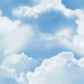 Sky Blue and White Background Wallpaper