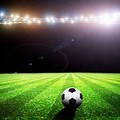 Soccer Ball On Pitch Wallpaper