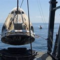 SpaceX Dragon Capsule Landing