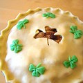 St. Patrick Day Apple Pie