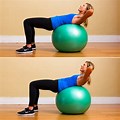 Stability Ball Crunches