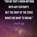 Starry Night Sky Quotes