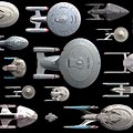 Starships of Star Trek Montage Photo