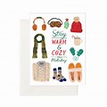 Stay Warm and Cozy Greeting Card