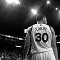 Stephen Curry Black and White Wallpaper