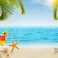 Summer Beach Party Theme Background