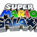 Super Mario Galaxy Logo Greenscreen