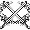 Sword and Staff Clip Art