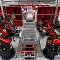 Tesla Car Factory Inside