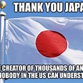 Thank You Japan Meme