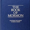 The Book of Mormon Bible Front Cover
