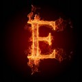 The Letter E as a Wallpaper