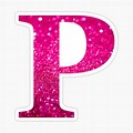 The Neon Pink Letter P