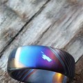 Timascus and Carbon Fiber Ring