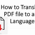 Translate PDF to English