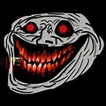 Trollface Scary Red
