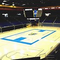 UCLA Basketball Court Wooden