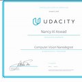 Udacity Course Completion Certificate