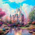 Ultra HD Thomas Kinkade Disney Castle