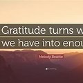 Unknown Quotes About Gratefulness