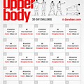 Upper Body Strength Workout 30-Day Challenge