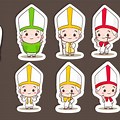 Vatican City Cartoon Pope