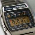 Vintage Seiko Sbfgoo1 Digital Watches