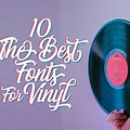 Vinyl Cover Heading Fonts