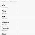 Vodacom Tanzania APN Settings