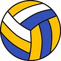 Volleyball Ball Number 11 PNG