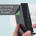 WPS Button On Netgear Router On Screen