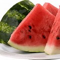 Watermelon in a Bowl PNG Transparent