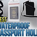 Waterproof Passport Holder for Swimming