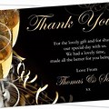 Wedding Anniversary Thank You Cards in Spanish