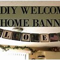 Welcome Home Banner DIY